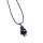 Collier pendentif accessoires crâne antique Onyx bijoux